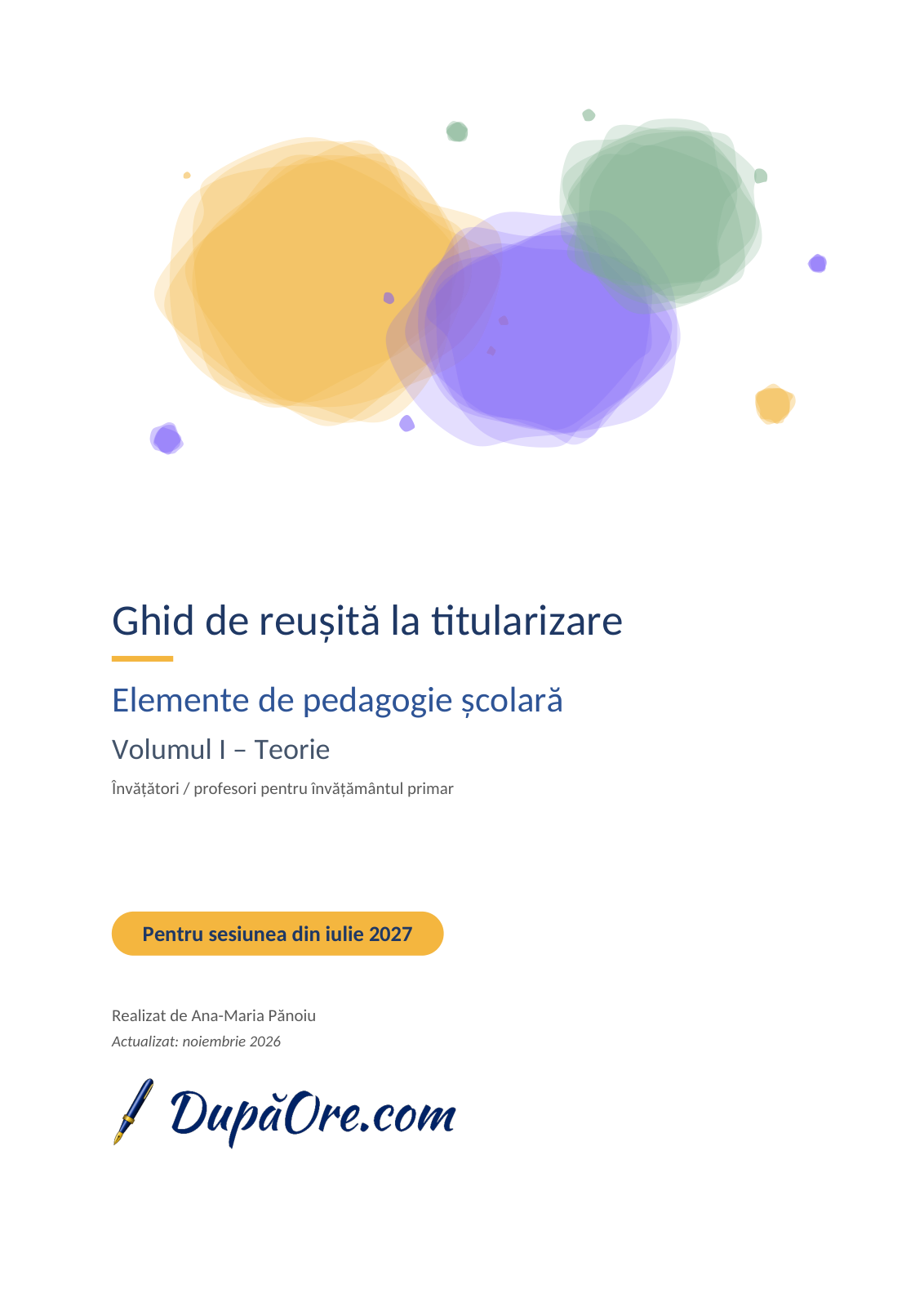 Coperta 1 din 3: Toate trei, un pachet complet.